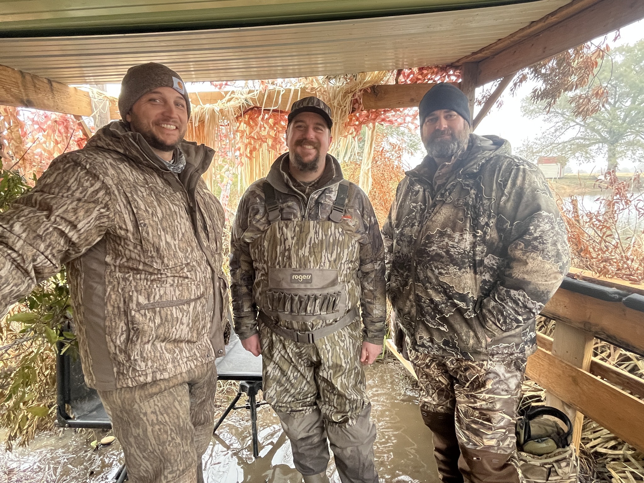 Veterans enjoying the outdoors